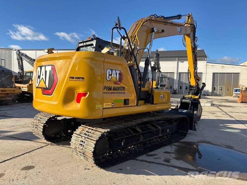 CAT 313 Uthyres/For Rental Bagri goseničarji