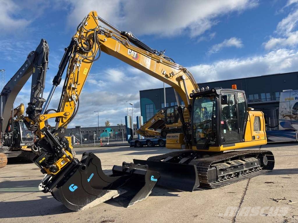 CAT 313 Uthyres/For Rental Bagri goseničarji