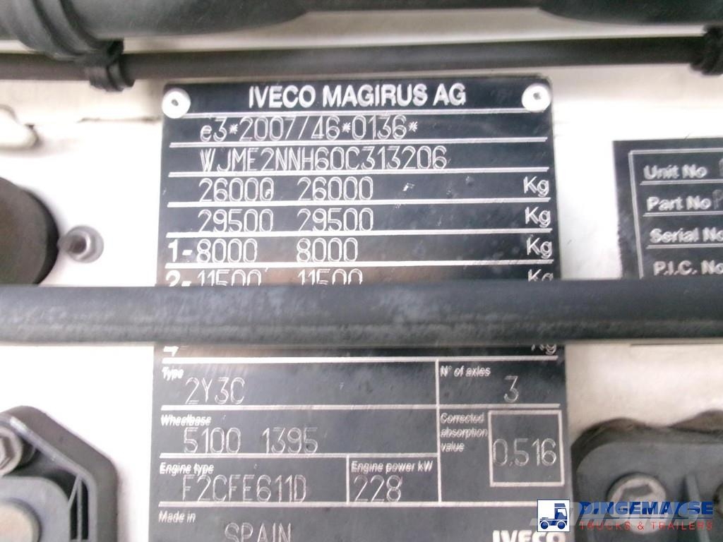 Iveco Stralis 310 6x2 Euro 6 + Atlas 129.3V A11 crane オールテレーンクレーン