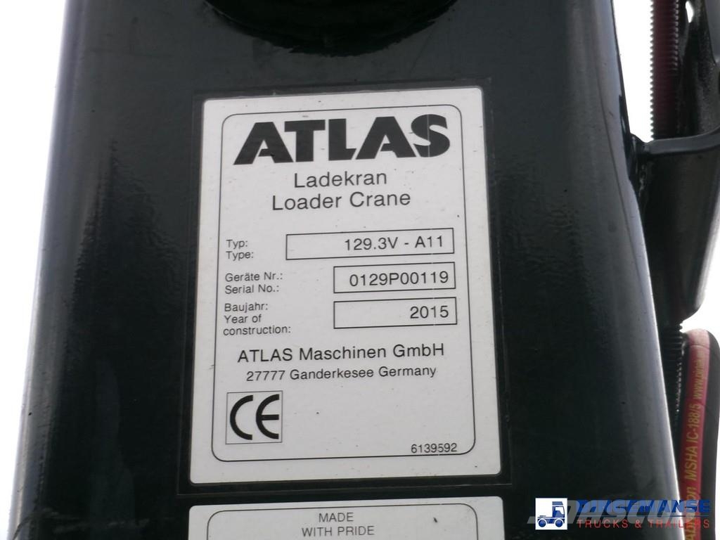 Iveco Stralis 310 6x2 Euro 6 + Atlas 129.3V A11 crane オールテレーンクレーン
