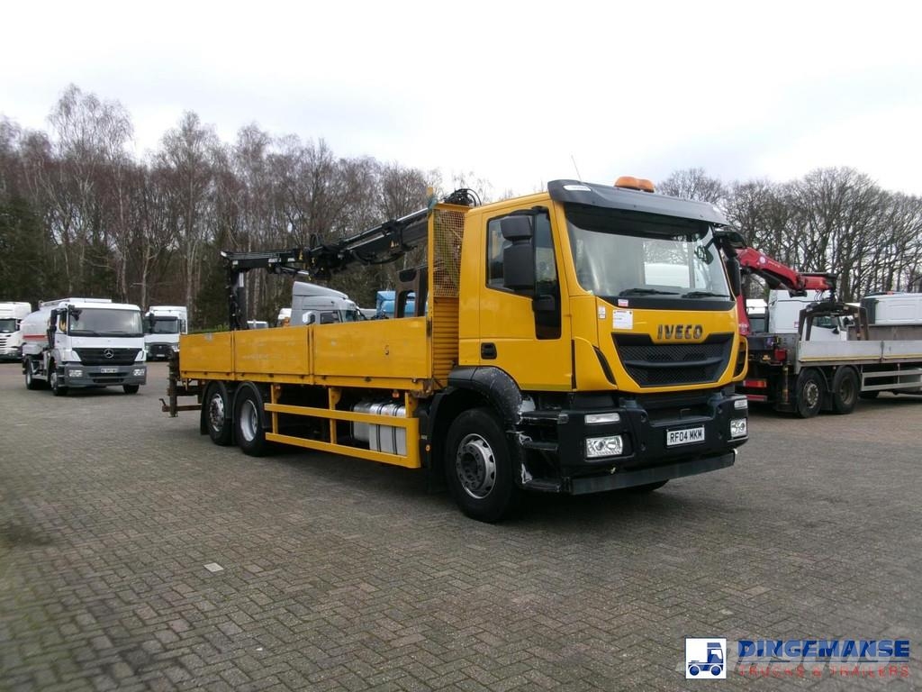 Iveco Stralis 310 6x2 Euro 6 + Atlas 129.3V A11 crane オールテレーンクレーン