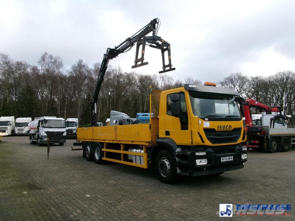 Iveco Stralis 310 6x2 Euro 6 + Atlas 129.3V A11 crane オールテレーンクレーン