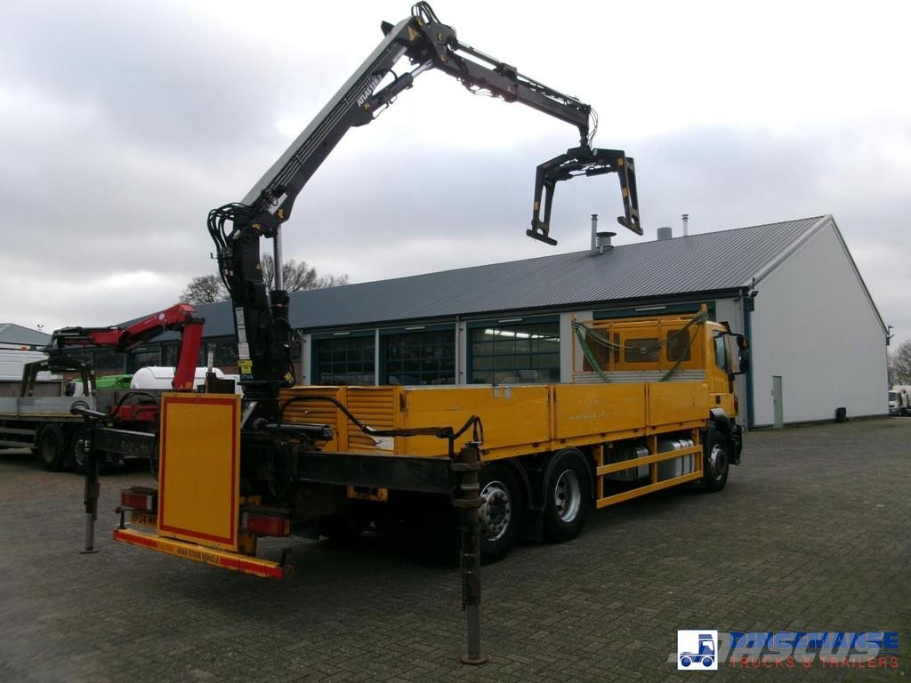 Iveco Stralis 310 6x2 Euro 6 + Atlas 129.3V A11 crane オールテレーンクレーン