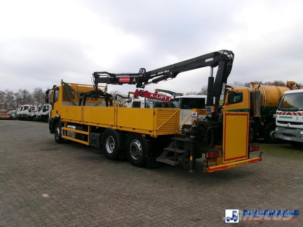 Iveco Stralis 310 6x2 Euro 6 + Atlas 129.3V A11 crane オールテレーンクレーン