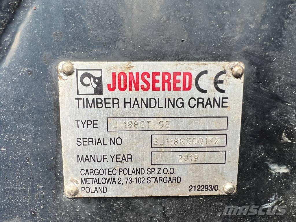 Jonsered 1188ST Grúas para madera