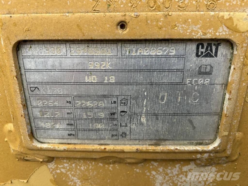 CAT 992K Фронтальные погрузчики