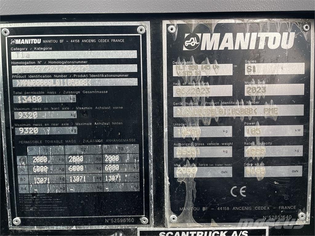 Manitou MLT850-145V+ ELITE ST5 Teleszkópos mezőgazdasági rakodók