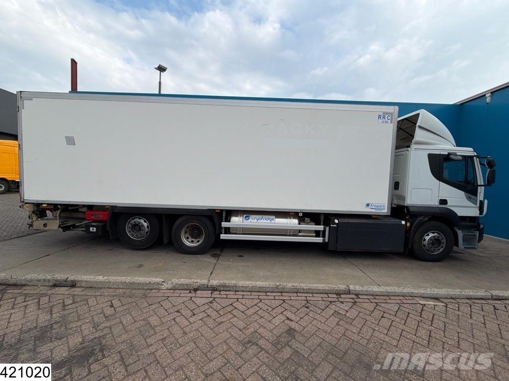 Iveco Stralis 400 CNG 6X2, EURO 6, Retarder, CNG Hűtős
