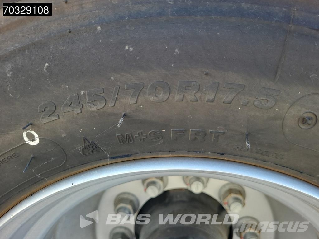 Kässbohrer LB3E NEW Lift Axle BPW نصف مقطورة مسطحة منخفضة