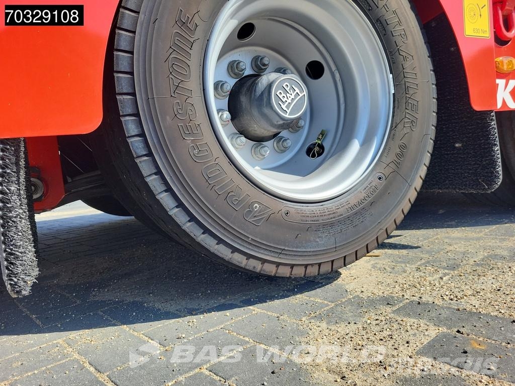 Kässbohrer LB3E NEW Lift Axle BPW نصف مقطورة مسطحة منخفضة