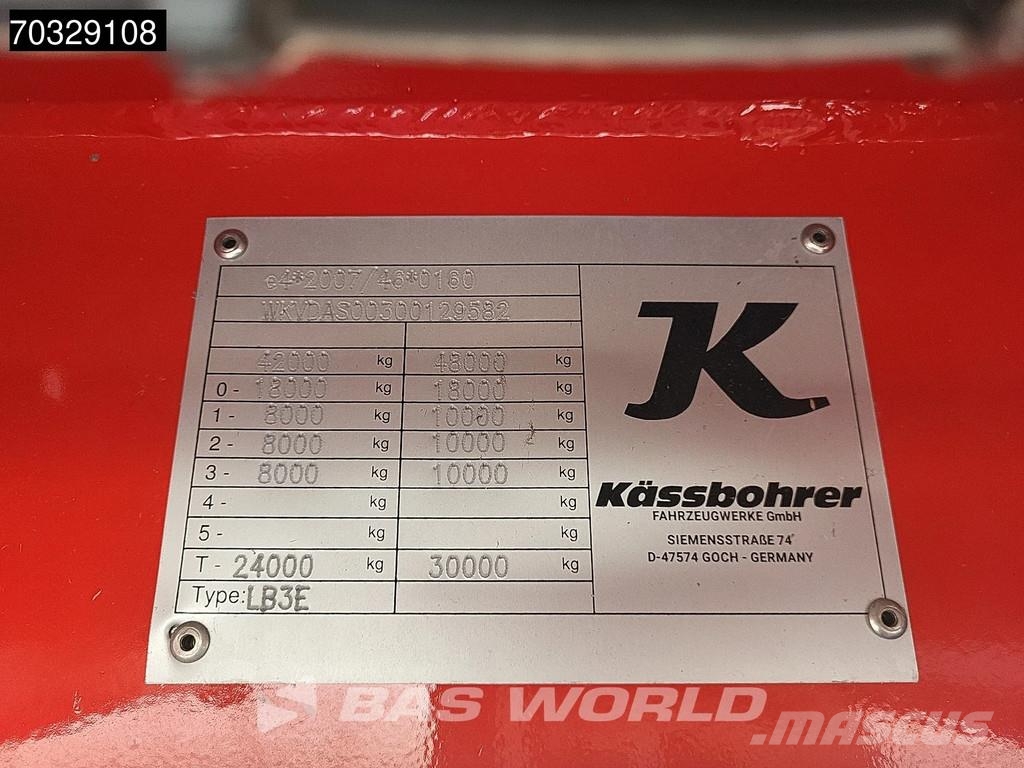 Kässbohrer LB3E NEW Lift Axle BPW Low loader-semi-trailers