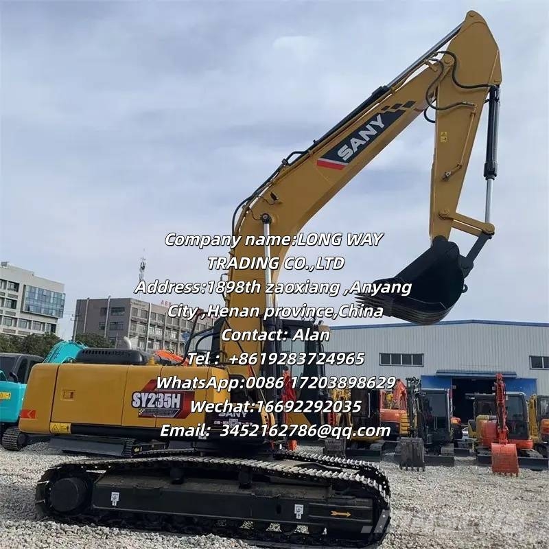 Sany SY 235 H حفارات زحافة