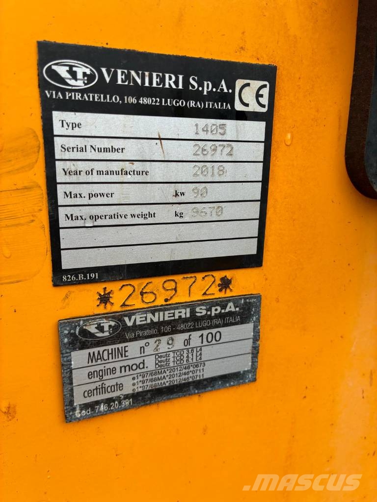 Venieri 9.63C ホイールローダー・タイヤショベル