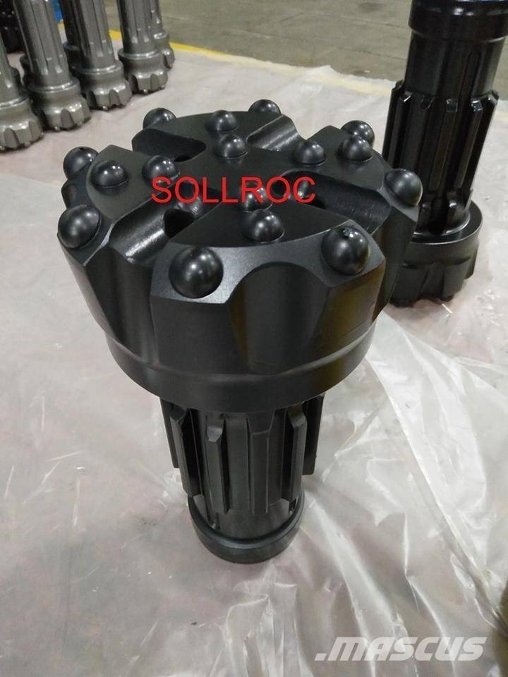 Sollroc QL60 171mm DTH Bits Black Color Rock Drilling Tool Drilling equipment accessories and spare parts