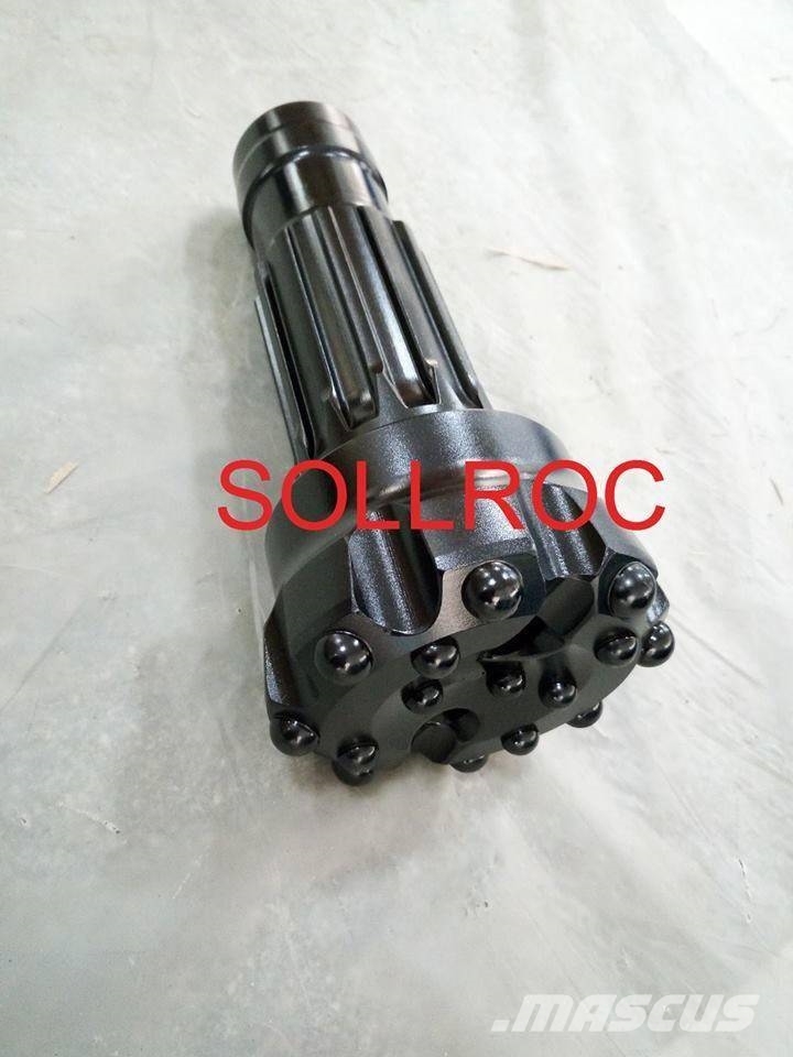 Sollroc QL60 171mm DTH Bits Black Color Rock Drilling Tool Drilling equipment accessories and spare parts