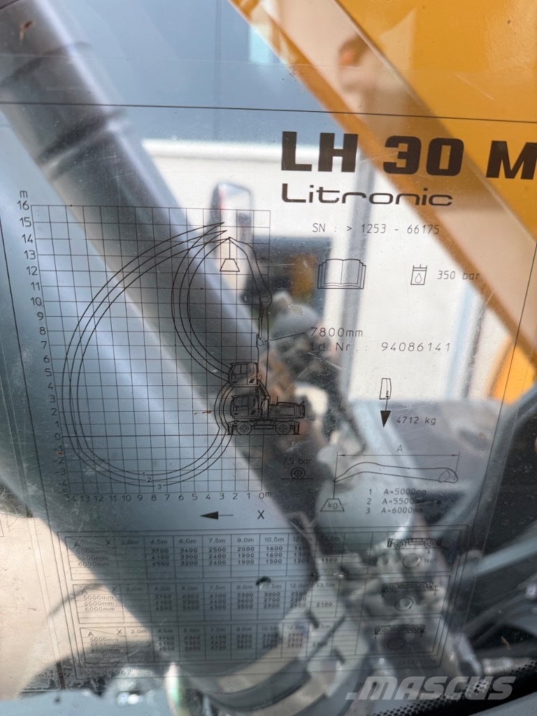 Liebherr LH 30 M - LH30 - LH 30 M Litronic Bageri za manipuliranje materijalom / otpadom