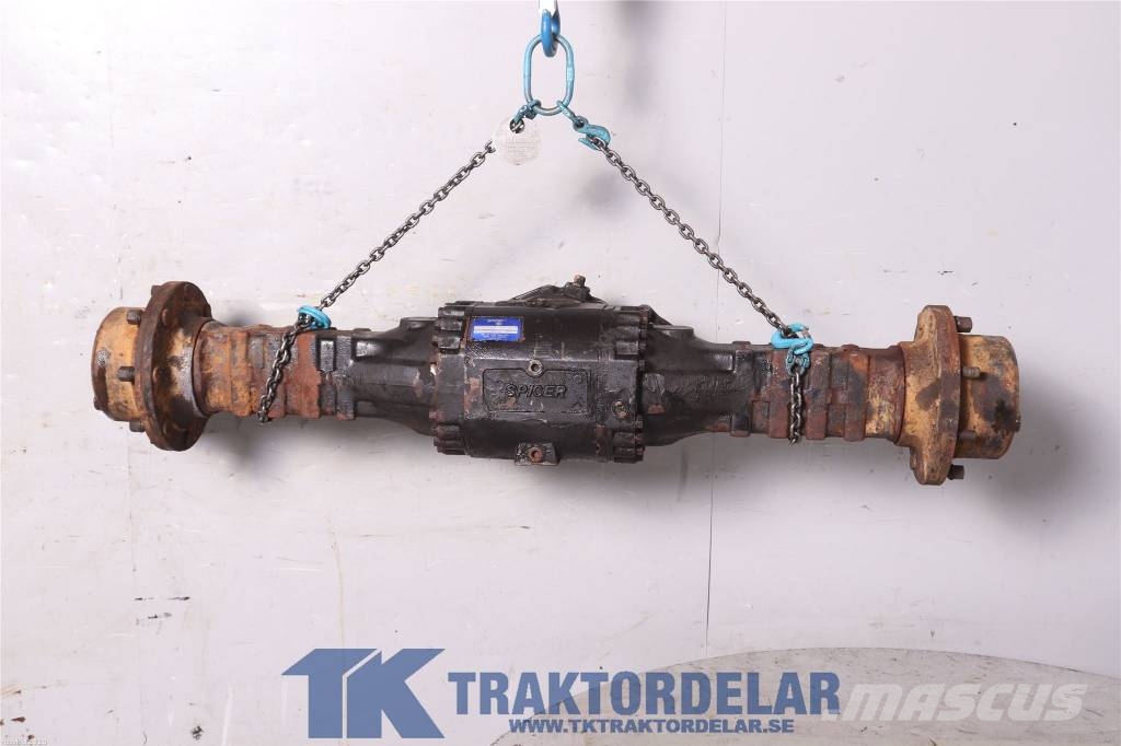 Wille 655C Bakvagn Axles