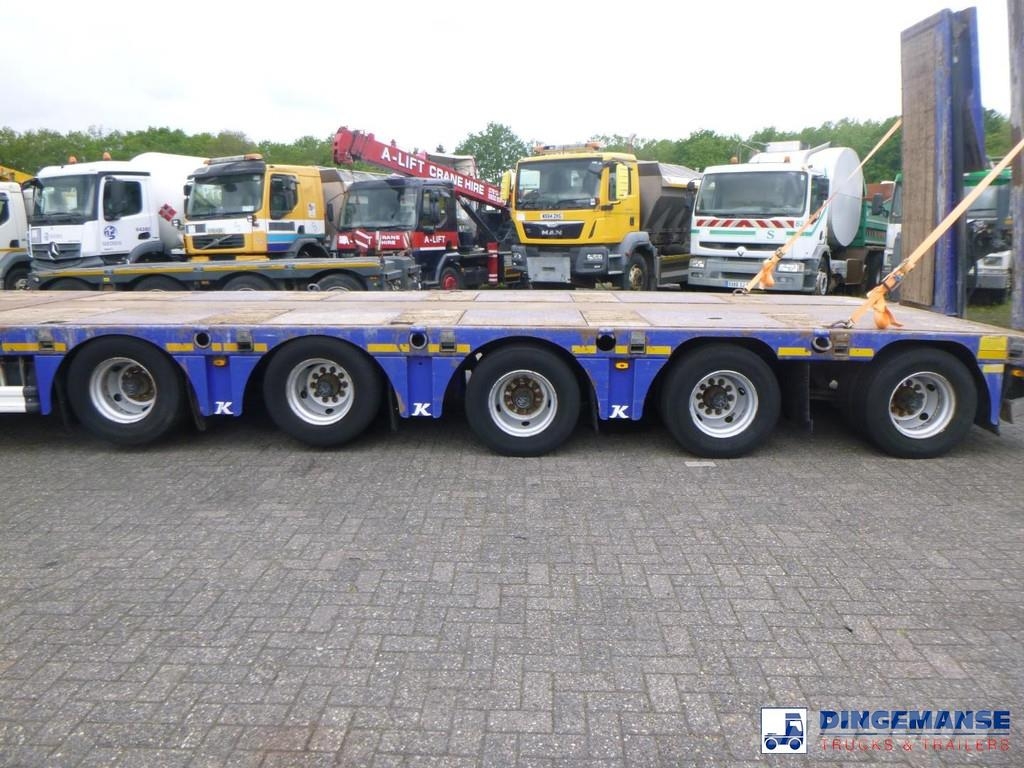 Kässbohrer 5-axle semi-lowbed trailer 84 t + ramps Naczepy niskopodłogowe