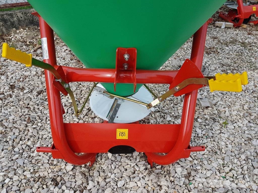 Top-Agro Mineral fertilizer 200 L, INOX spreading unit Műtrágyaszórók