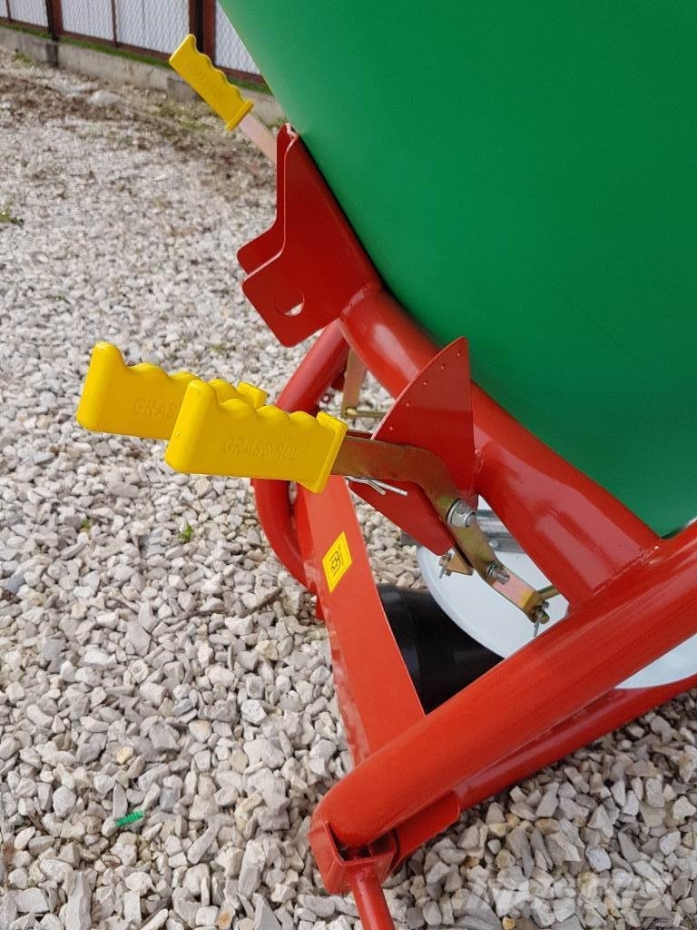 Top-Agro Mineral fertilizer 200 L, INOX spreading unit Műtrágyaszórók