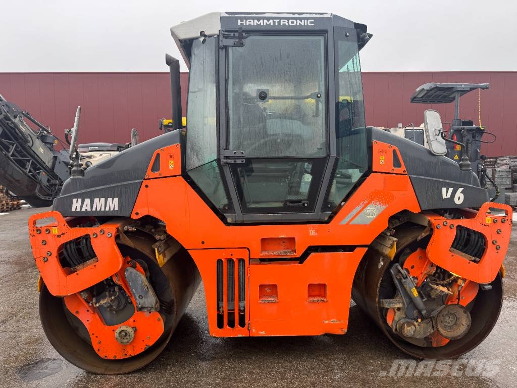 Hamm DV 65 VV Rolos compactadores de tambor duplo