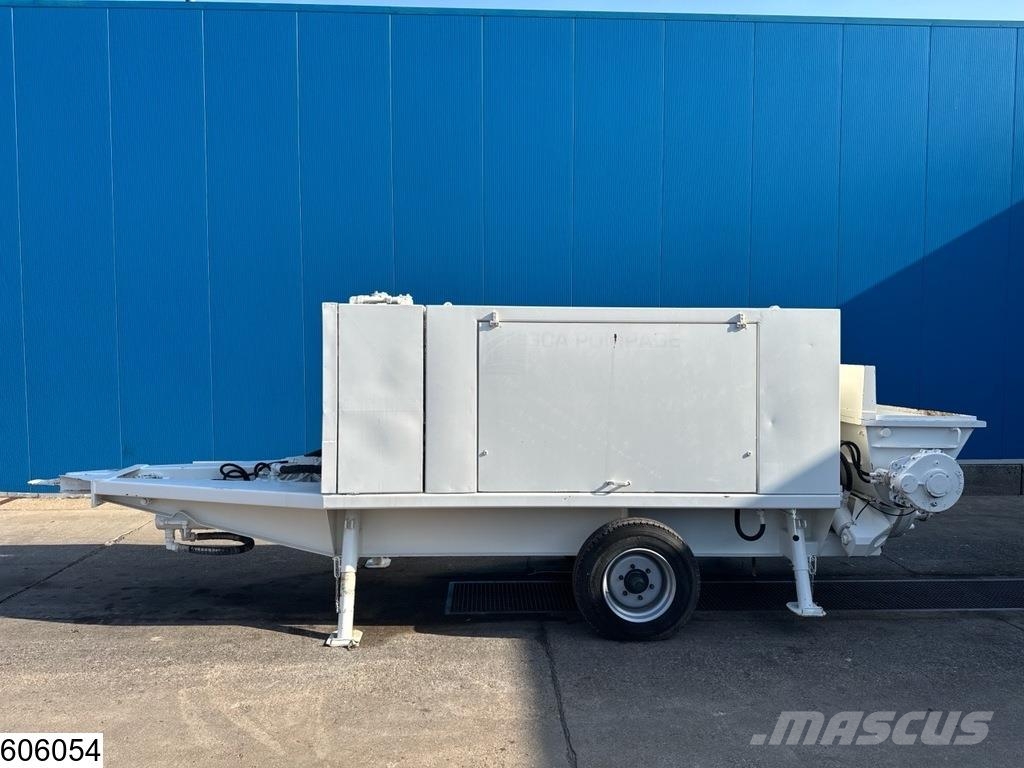 Schwing BP 4000 HD 320 bar hydraulic, 154 bar concrete Betonpomptrucks