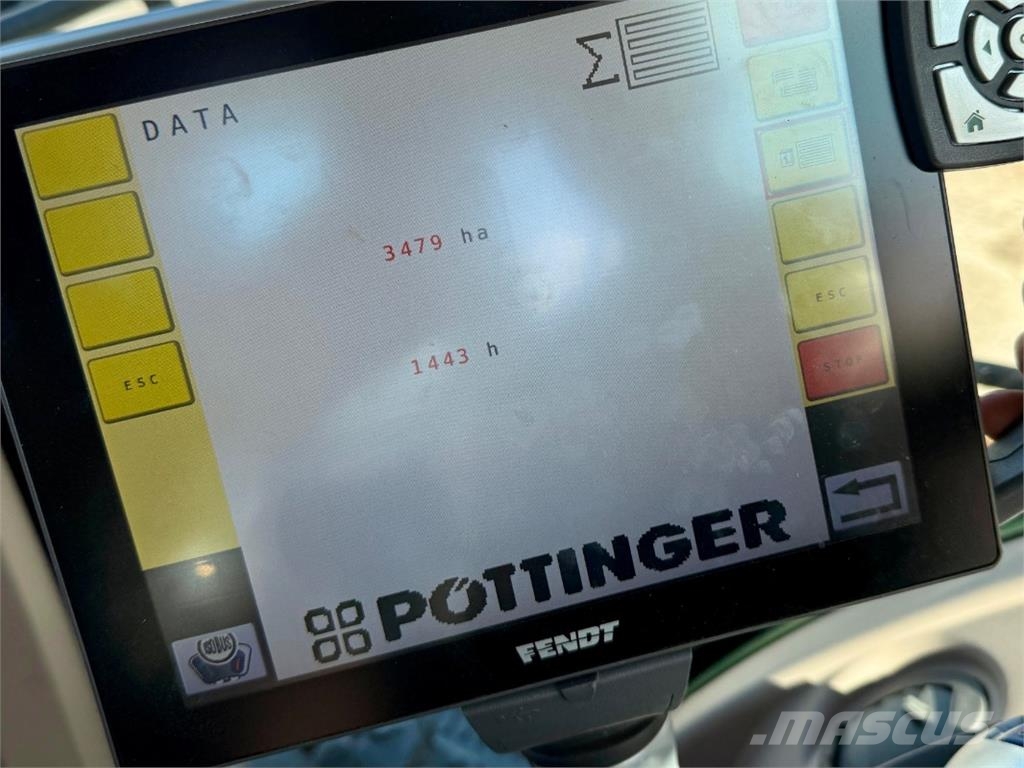 Pöttinger Terrasem R3 مثاقيب مدمجة