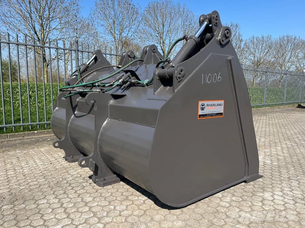 Volvo L110 clamp bucket demo Cucharones