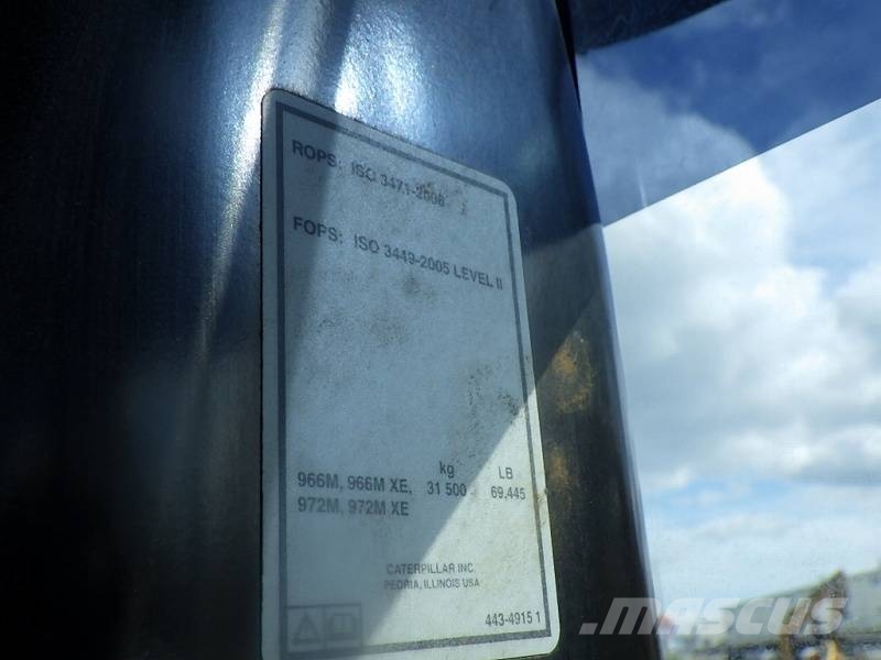 CAT 966M 輪胎式裝載機