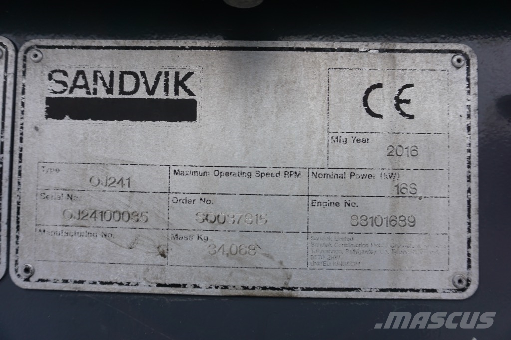 Sandvik QJ 241 Mobile Brecher