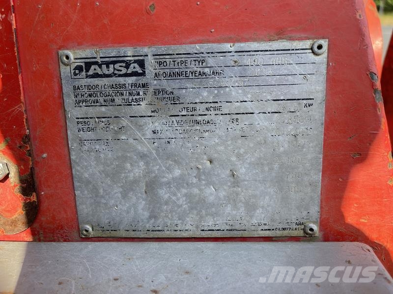 Ausa D 400 AHG Mini Dumpers