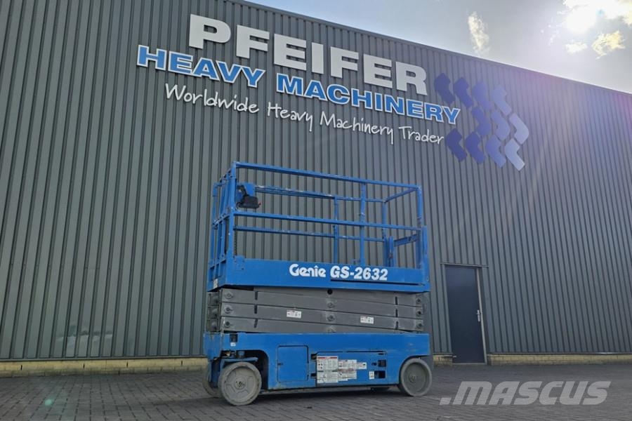 Genie GS2632 Electric, Batteries 2025, 10m Working Heigh 剪式升降機