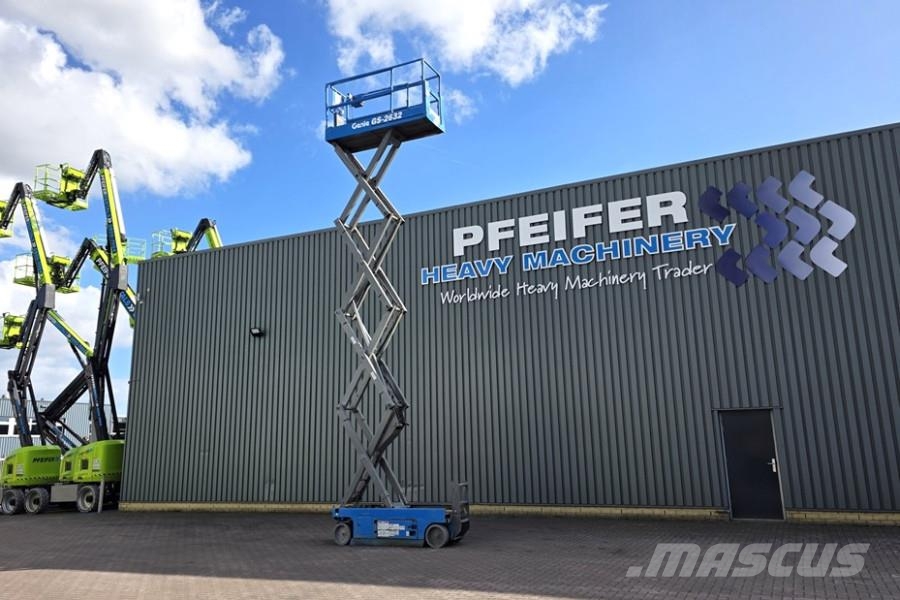 Genie GS2632 Electric, Batteries 2025, 10m Working Heigh 剪式升降機