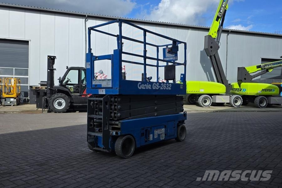 Genie GS2632 Electric, Batteries 2025, 10m Working Heigh 剪式升降機