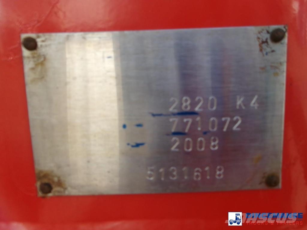 MAN TGS 26.320 6X4 RHD + HMF 2820 K4 Mobiilinosturit