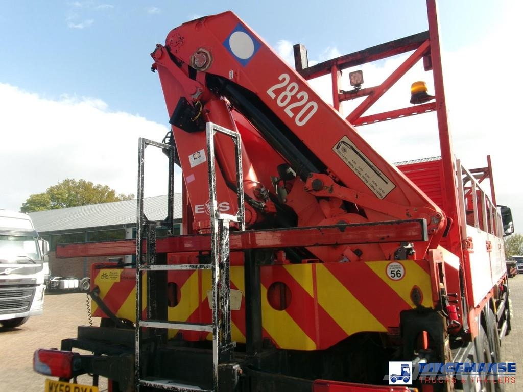MAN TGS 26.320 6X4 RHD + HMF 2820 K4 Mobiilinosturit