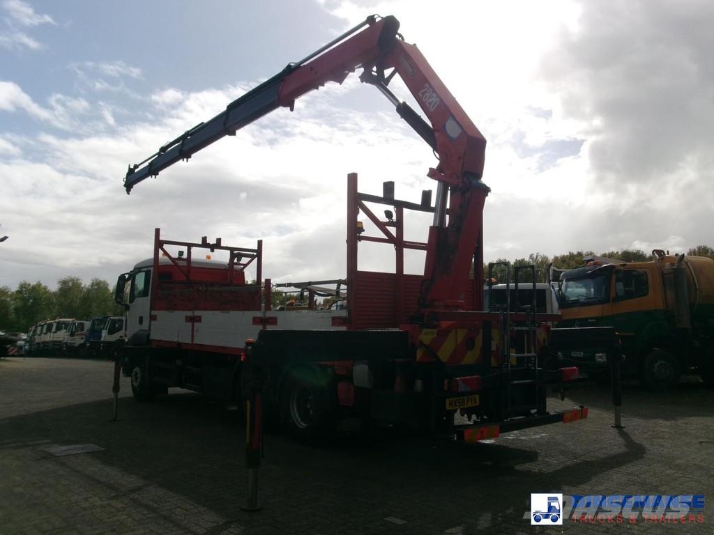 MAN TGS 26.320 6X4 RHD + HMF 2820 K4 Mobiilinosturit