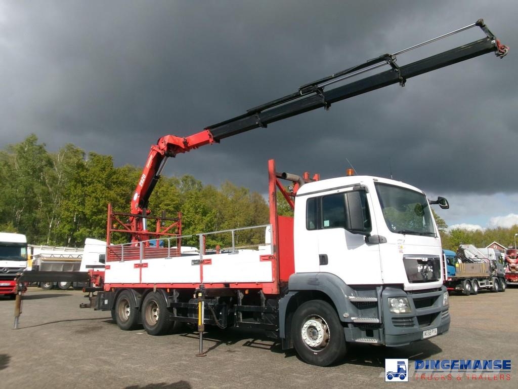 MAN TGS 26.320 6X4 RHD + HMF 2820 K4 Mobiilinosturit