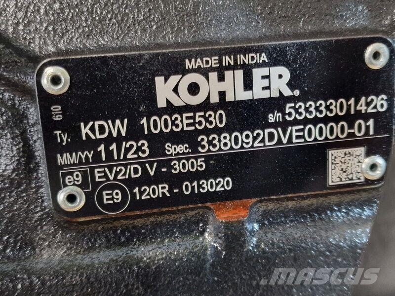 Kohler/JCB KDW 1003E530 Motori
