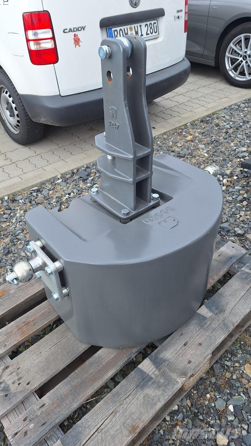 Sonstige Pateer 900Kg Gussgewicht Landbrug - Andet