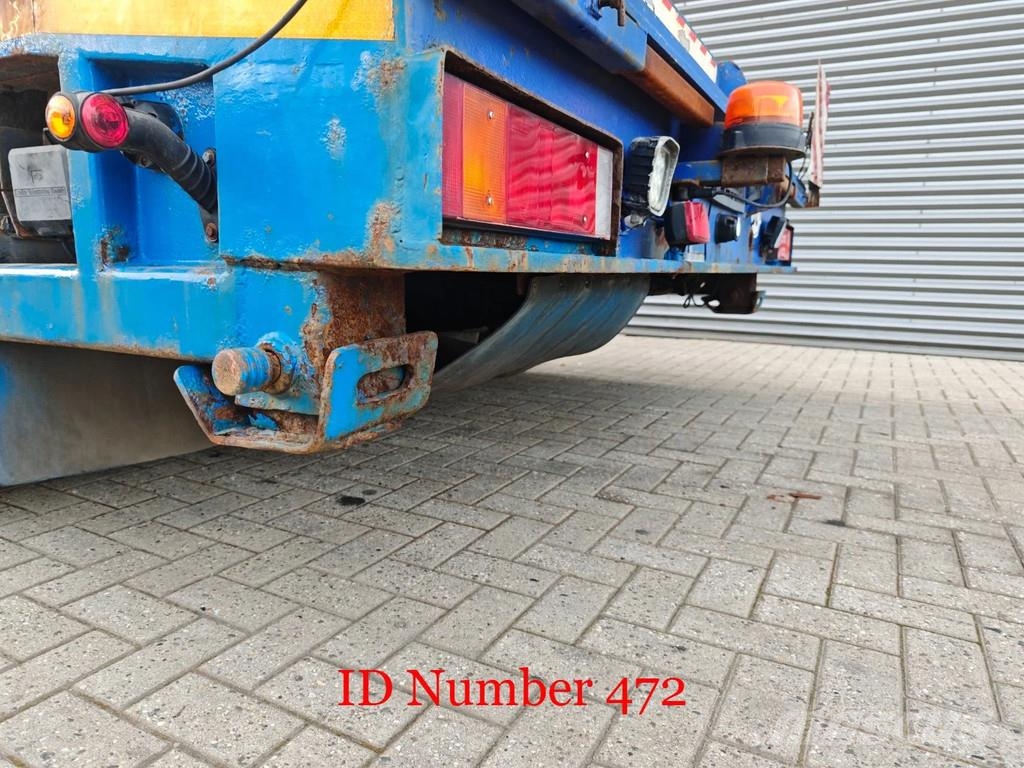 Ozgul LWS 8 Axle Semi trailer 8 Meter Extandable Powerst Semi remorque surbaissée