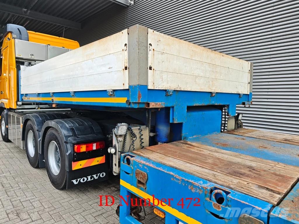 Ozgul LWS 8 Axle Semi trailer 8 Meter Extandable Powerst Semi remorque surbaissée
