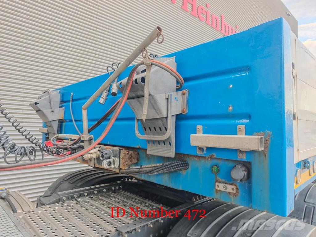 Ozgul LWS 8 Axle Semi trailer 8 Meter Extandable Powerst Semi remorque surbaissée
