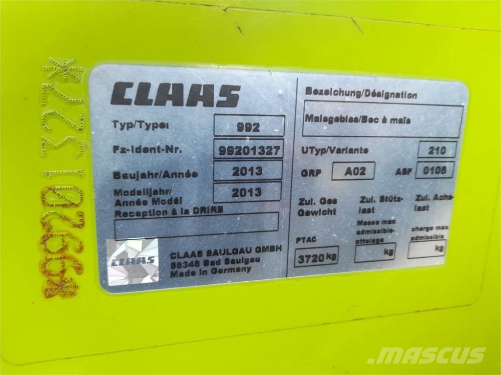 CLAAS ORBIS 900 AC TS Pro ماكينات زراعية - غير ذلك