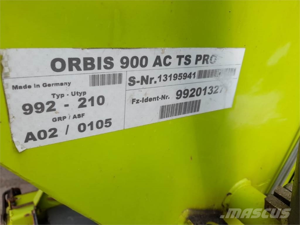 CLAAS ORBIS 900 AC TS Pro ماكينات زراعية - غير ذلك
