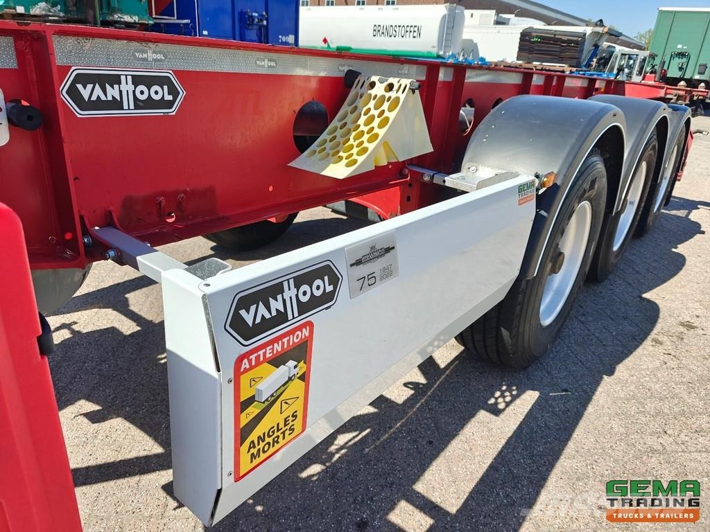 Van Hool A3C002 20 30FT TANK/SWAP - 3620KG - ADR - BPW Asse Konteinerveo poolhaagised