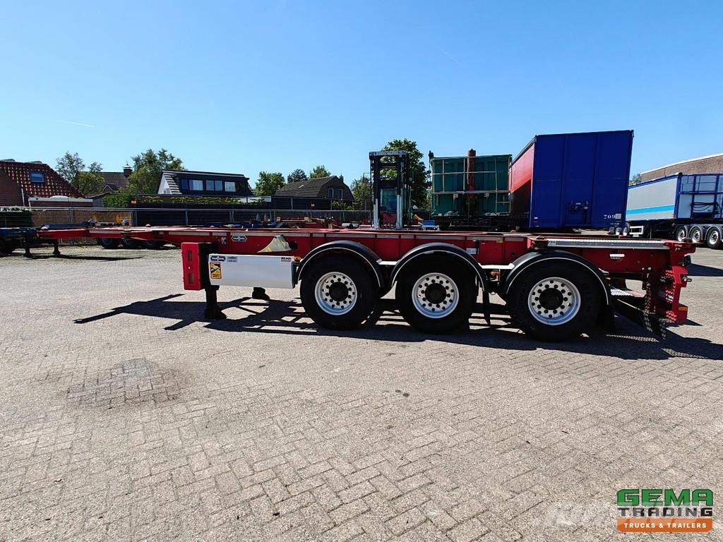 Van Hool A3C002 20 30FT TANK/SWAP - 3620KG - ADR - BPW Asse Konteinerveo poolhaagised