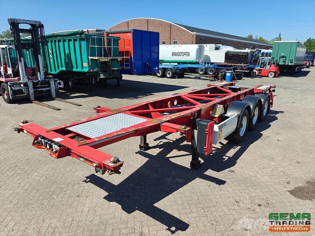 Van Hool A3C002 20 30FT TANK/SWAP - 3620KG - ADR - BPW Asse Konteinerveo poolhaagised