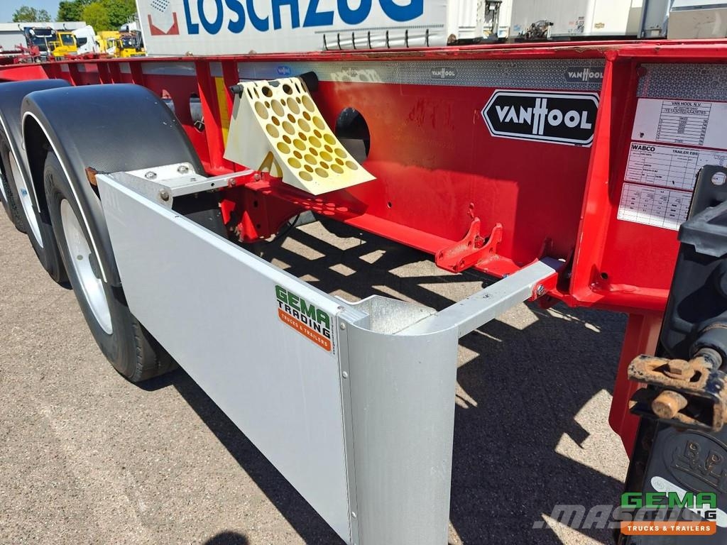Van Hool A3C002 20 30FT TANK/SWAP - 3620KG - ADR - BPW Asse Konteinerveo poolhaagised