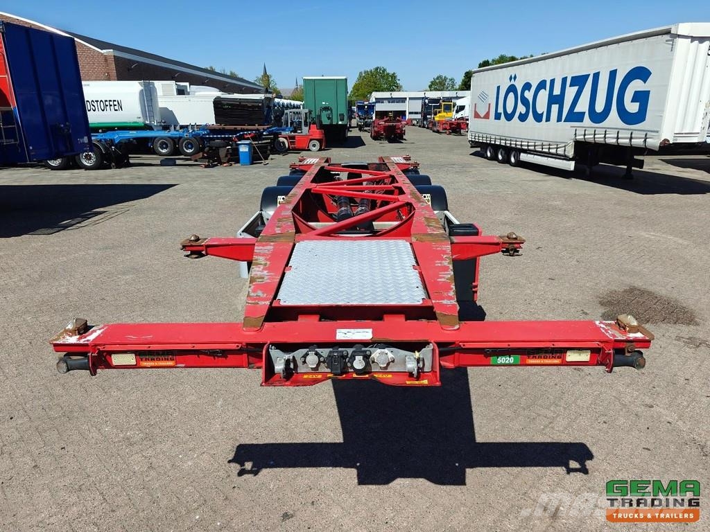 Van Hool A3C002 20 30FT TANK/SWAP - 3620KG - ADR - BPW Asse Konteinerveo poolhaagised